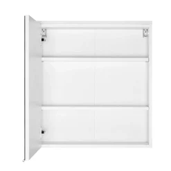 60x66x20 Bad Spiegelschrank mit einer Tür - Vohdan