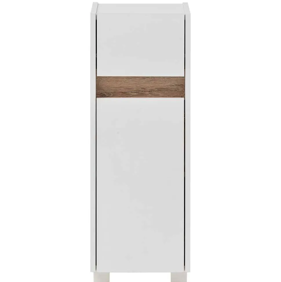 31x85x33 Bad Unterschrank mit Tür & Schublade - Etravia