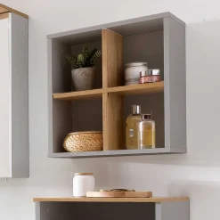 41x48x21 Bad Wandregal mit 4 Fächern - Nienzo