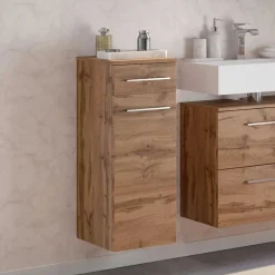 30x79x35 Bad-Unterschrank mit einer Schublade - Lemnas