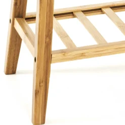 100x44x30 Bambus Bank in Naturfarben - Ponzas