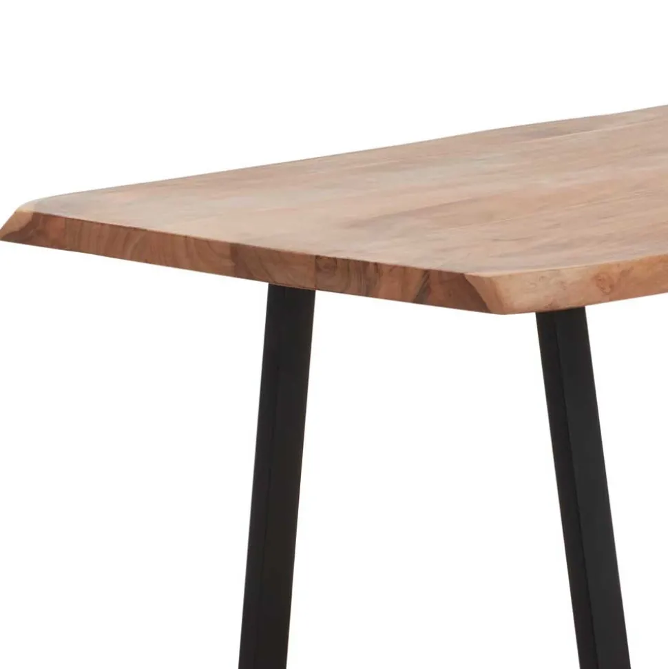 140x105x77 Bartisch aus Akazie Massivholz - Brisco