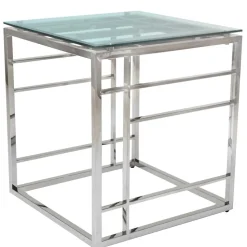 50x56x50 Beistelltisch aus Glas - Moonie