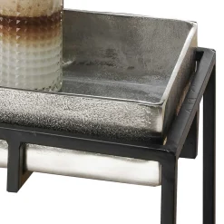 57x59x32 Beistelltisch mit hohem Rand - Bargas