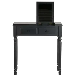 75x78x38 Beistelltisch mit zwei Schubladen - Xania