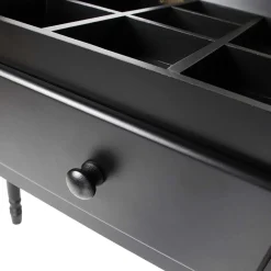 75x78x38 Beistelltisch mit zwei Schubladen - Xania