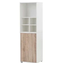 51x168x41 Büro Aktenregal Schrank zweifarbig - Laganzo