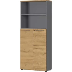 80x197x40 Büro Aktenschrank mit 2 Fächern - Ovgunia