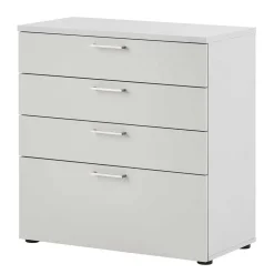 80x84x41 Büro Kommode in Lichtgrau - Bowsla