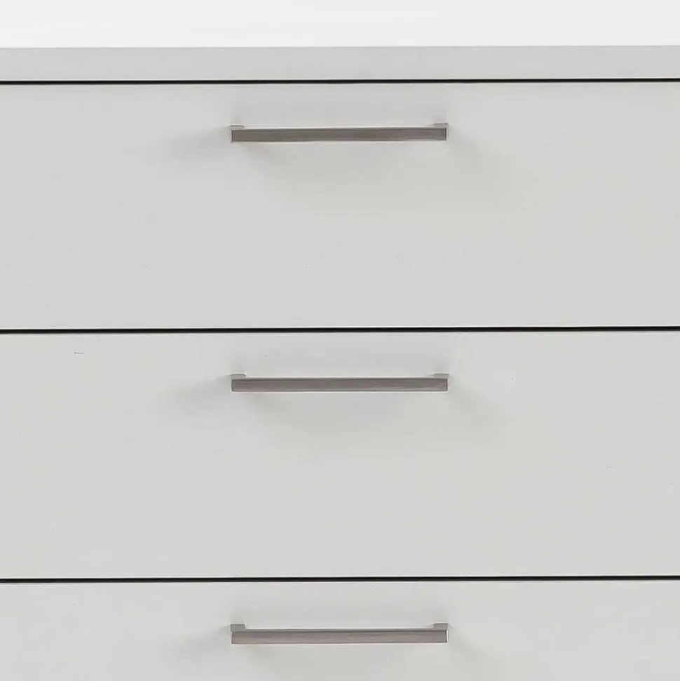 80x84x41 Büro Kommode in Lichtgrau - Bowsla