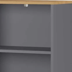 80x197x40 Büro Ordnerregal mit fünf Fächern - Ovgunia