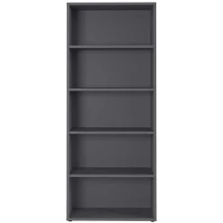 80x197x40 cm Aktenregal in Dunkelgrau - Noel