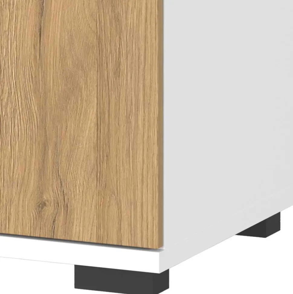 80x123x40 cm Aktenschrank 2-türig - Andrass