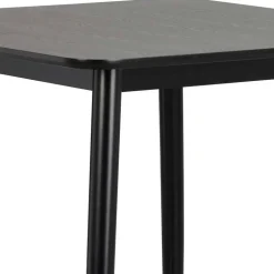 90x91x90 cm Bartisch in Schwarz - Irons