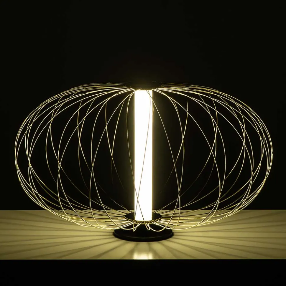 50x29x50 cm Design Tischleuchte mit LED - Helena