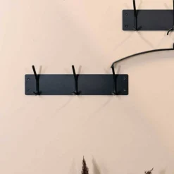 40x12x6 cm Garderobenleiste aus Stahl - Freshna