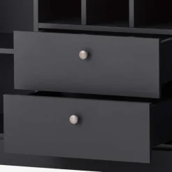 104x169x45 cm Hohe Kommode mit Flaschenfächern - Lionel