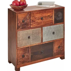 85x85x35 cm Kommode mit acht Schubladen - Welina