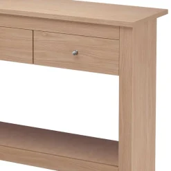 97x76x35 cm Konsolentisch in Eichefarben - Eliandas