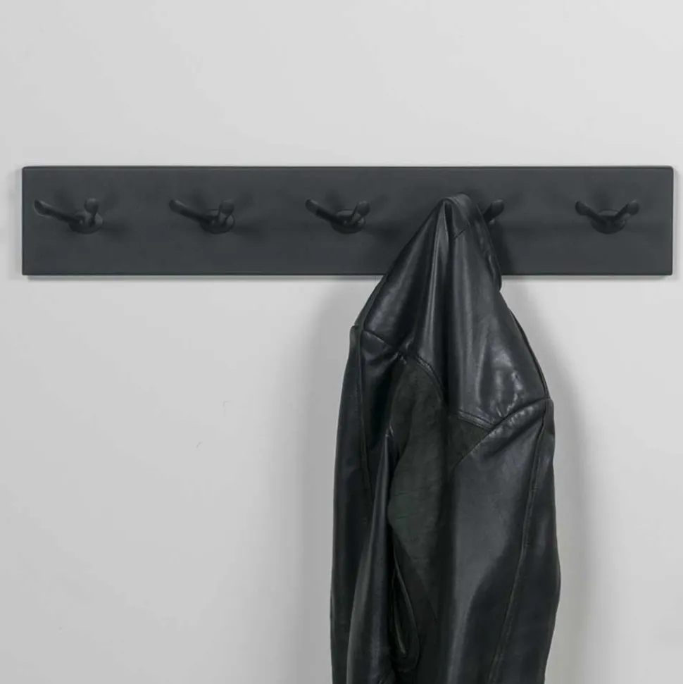 75x13x10 cm Metall Hängegarderobe mit 10 Haken - Tropicas