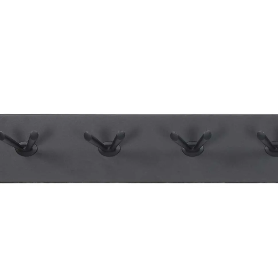 75x13x10 cm Metall Hängegarderobe mit 10 Haken - Tropicas