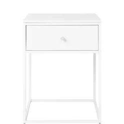 40x55x40 cm Nachttisch in Weiß - Vignola