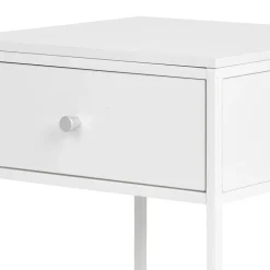 40x55x40 cm Nachttisch in Weiß - Vignola