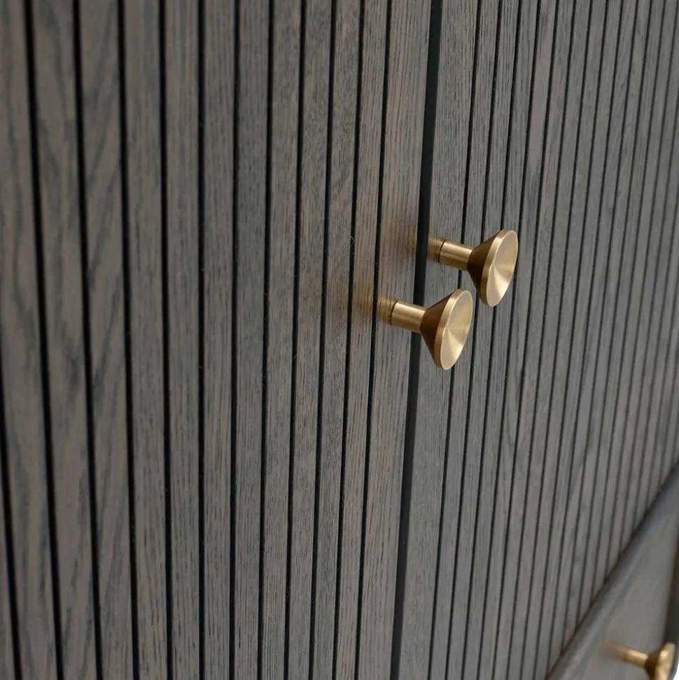 79x125x42 cm Retro Schrank mit Bodenfreiheit - Cuzliav