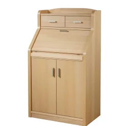 67x120x44 cm Schranksekretär in Buche Natur - Tablona