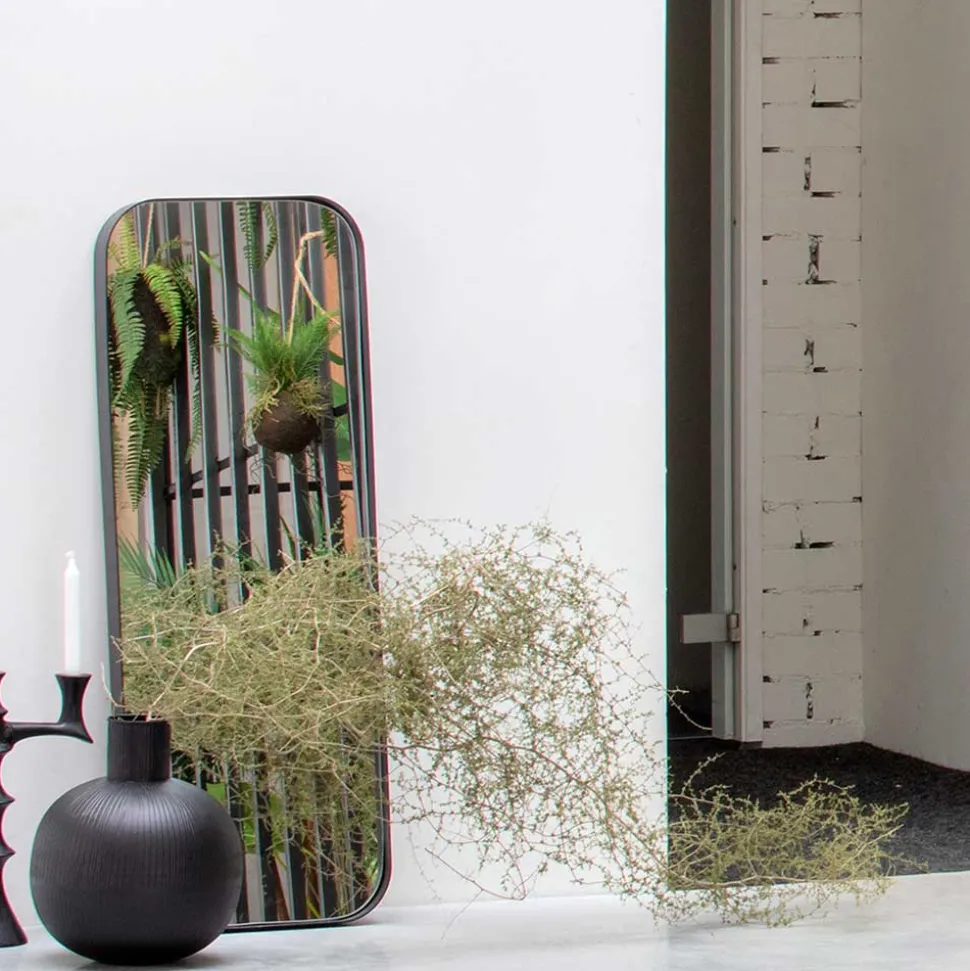40x110x5 cm Spiegel mit abgerundeten Ecken - Rodicca (2er Set)