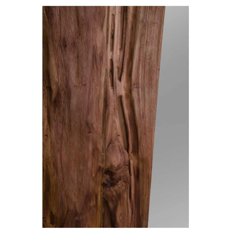 101x180x3 cm Spiegel mit Rahmen aus Teak - Snowball