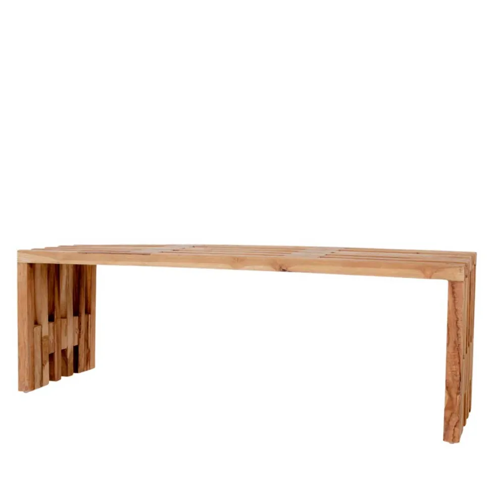 140x45x35 cm Teakholz Bank geölt - Fire