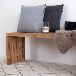 140x45x35 cm Teakholz Bank geölt - Fire