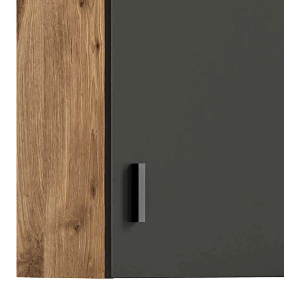 37x75x25 cm 1-türiger Bad Oberschrank modern - Steikun