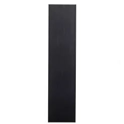 44x188x35 cm 1-türiger Schrank in Schwarz lackiert - Riley