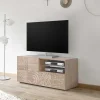 121x57x42 cm TV Board in Dekor Eiche Sonoma - Bielvas