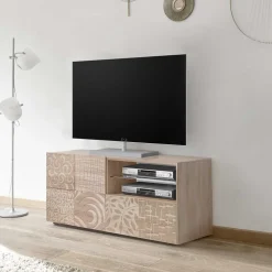 121x57x42 cm TV Board in Dekor Eiche Sonoma - Bielvas