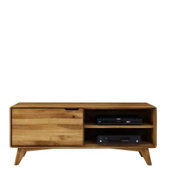 120x48x40 cm Wildeiche TV Element mit Tür - Eavy