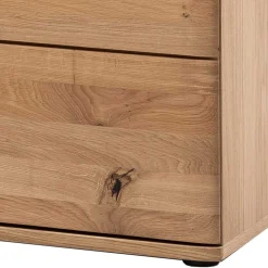 150x121x37 cm Wohnzimmer Schrank in Eiche Bianco - Crupean