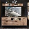 175x75x48 cm Wohnzimmer Sideboard in Holzoptik - Xindus