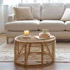 66x36x66 Couchtisch aus Rattan Geflecht - Phildel