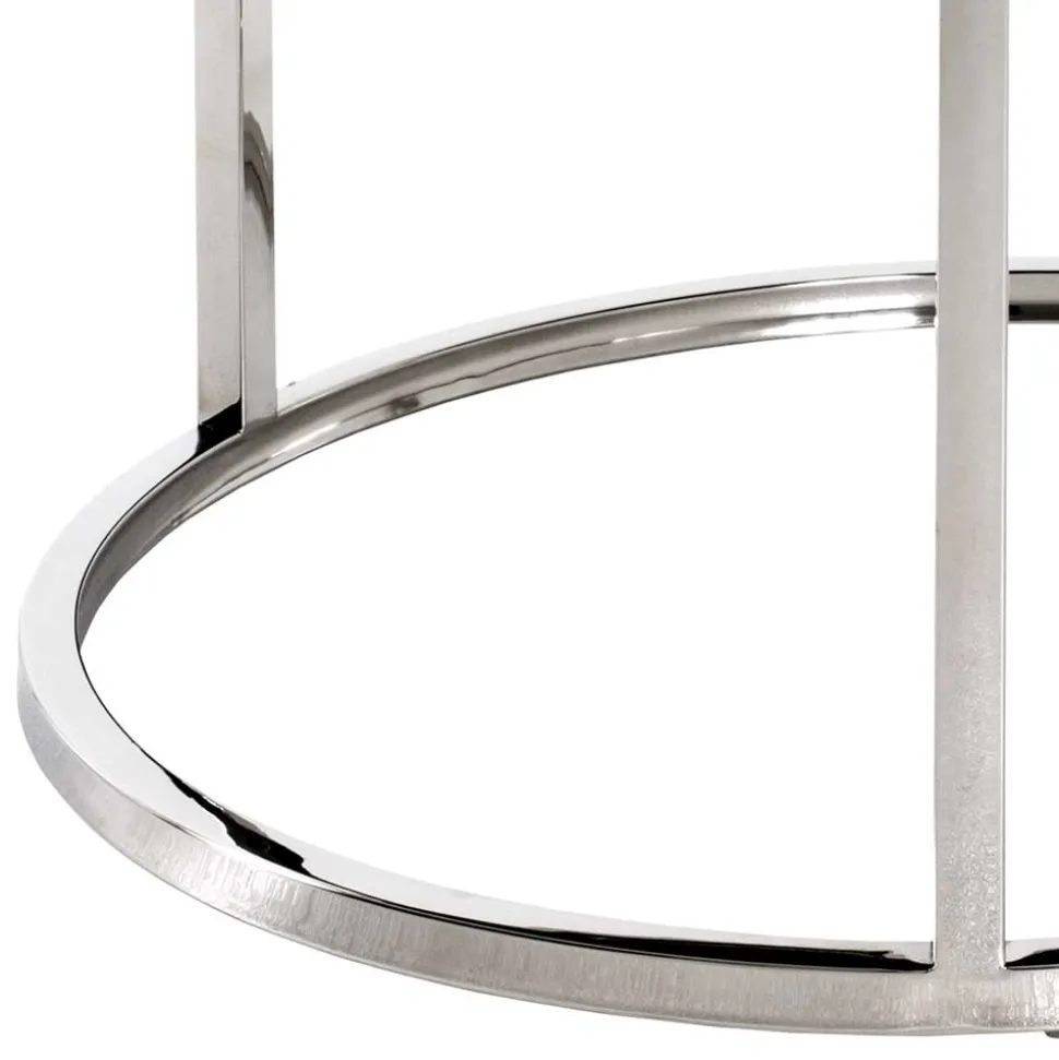 60x36x60 Couchtisch aus Schwarzglas - Zyaman