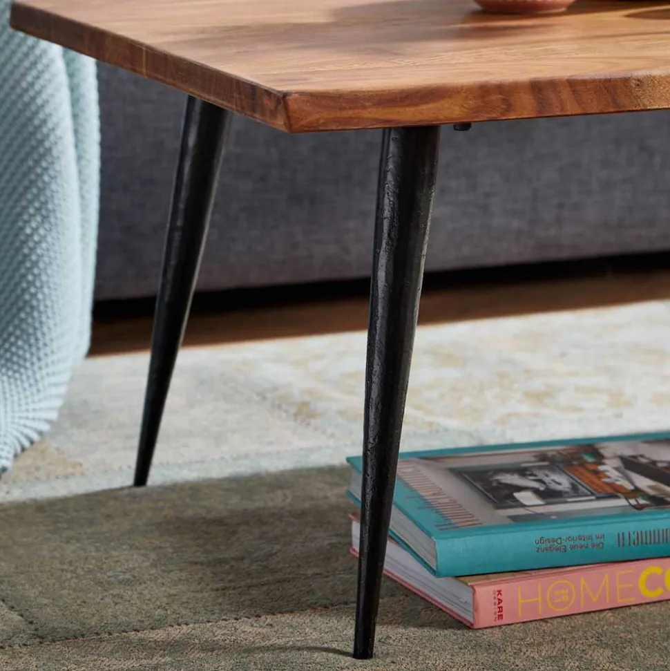 110x40x60 Couchtisch aus Sheesham Massivholz - Placer