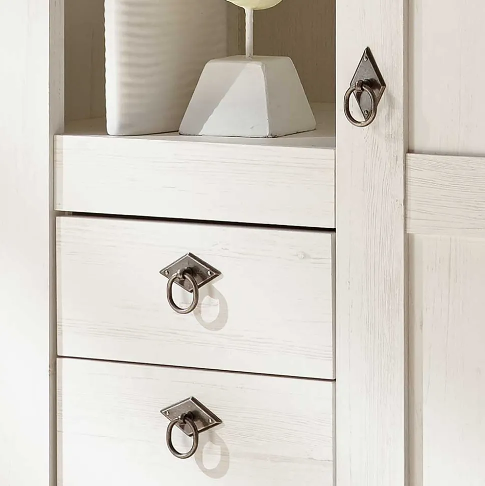 102x139x44 Country Highboard zweifarbig - Diatara