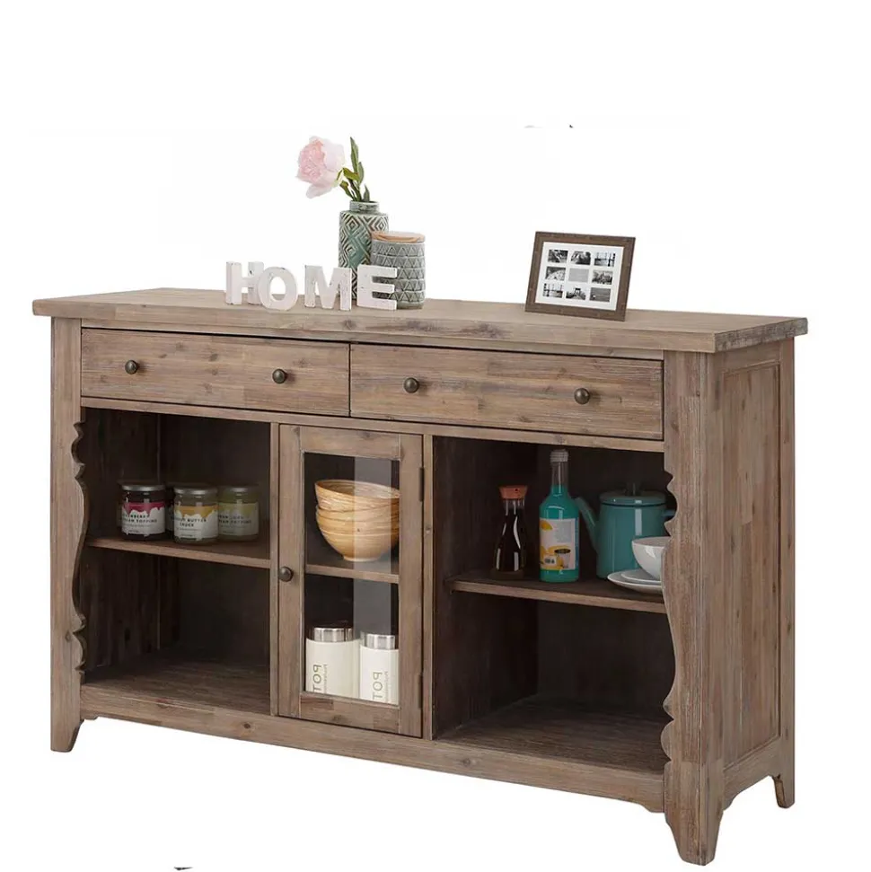 156x99x48 Design Anrichte im Vintage Look - Veier