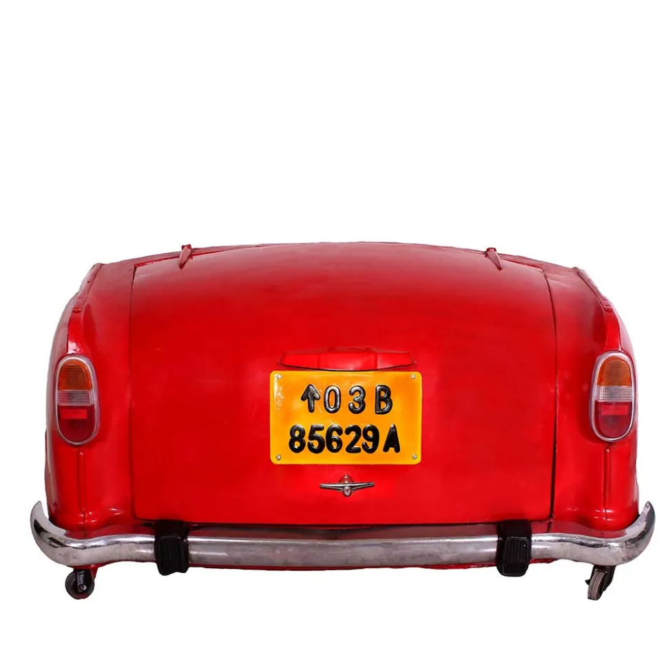 168x80x72 Design Bar Schrank in Auto Optik - Rabbia