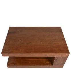 90x40x60 Design Couchtisch aus massivem Holz - Macherie