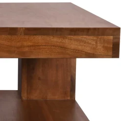 90x40x60 Design Couchtisch aus massivem Holz - Macherie