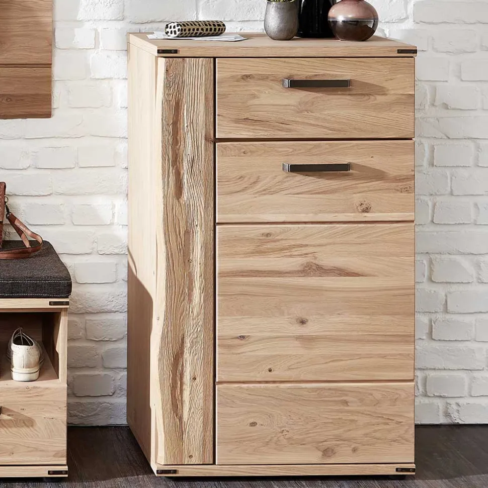 65x109x41 Design Hochkommode in Wildeiche - Konvava