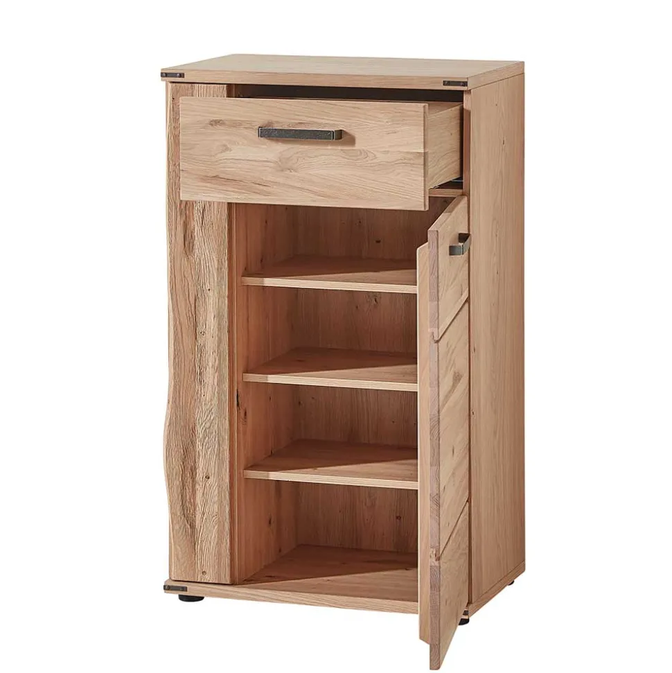 65x109x41 Design Hochkommode in Wildeiche - Konvava